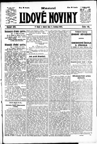 Lidov noviny z 1.5.1917, edice 1, strana 1