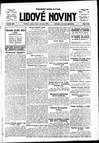 Lidov noviny z 1.6.1917, edice 3, strana 1