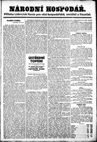 Lidov noviny z 1.7.1914, edice 2, strana 1