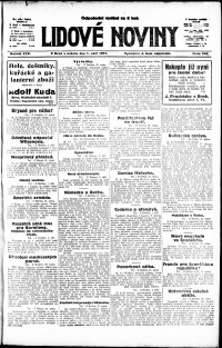 Lidov noviny z 1.9.1917, edice 3, strana 1