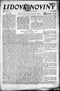 Lidov noviny z 1.9.1930, edice 1, strana 1