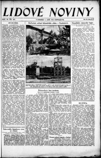 Lidov noviny z 1.9.1930, edice 2, strana 1