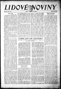 Lidov noviny z 1.9.1931, edice 1, strana 1