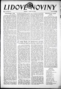 Lidov noviny z 1.9.1934, edice 1, strana 1
