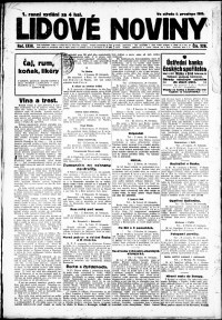 Lidov noviny z 1.12.1915, edice 3, strana 1