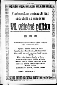 Lidov noviny z 1.12.1917, edice 1, strana 6