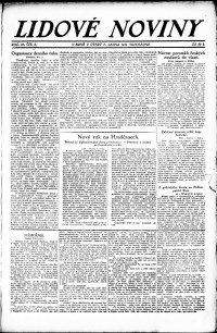 Lidov noviny z 2.1.1923, edice 1, strana 1