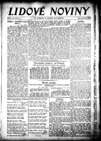 Lidov noviny z 2.1.1924, edice 1, strana 1