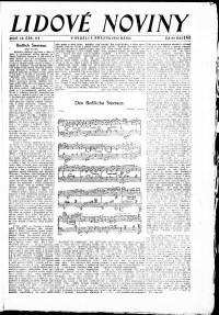 Lidov noviny z 2.3.1924, edice 1, strana 1