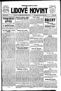 Lidov noviny z 2.4.1917, edice 2, strana 1