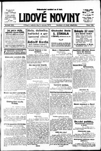 Lidov noviny z 2.6.1917, edice 3, strana 1