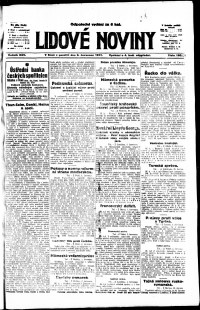 Lidov noviny z 2.7.1917, edice 2, strana 1