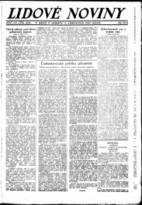Lidov noviny z 2.7.1921, edice 1, strana 1