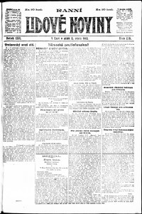 Lidov noviny z 2.8.1918, edice 1, strana 1