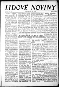 Lidov noviny z 2.9.1932, edice 1, strana 1