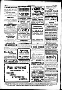 Lidov noviny z 3.3.1920, edice 1, strana 8