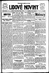 Lidov noviny z 3.4.1917, edice 3, strana 1