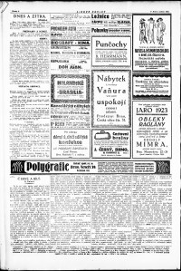 Lidov noviny z 3.4.1923, edice 1, strana 4