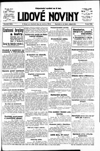 Lidov noviny z 3.5.1917, edice 3, strana 1