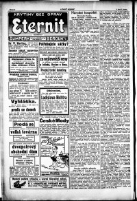 Lidov noviny z 3.5.1921, edice 1, strana 6