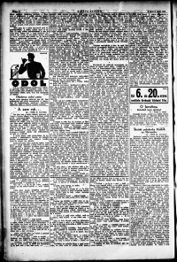 Lidov noviny z 3.8.1922, edice 1, strana 2