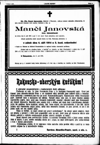 Lidov noviny z 3.9.1914, edice 1, strana 5