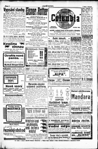Lidov noviny z 3.11.1919, edice 2, strana 4