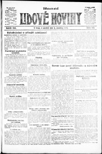 Lidov noviny z 3.12.1917, edice 1, strana 1