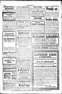 Lidov noviny z 3.12.1919, edice 1, strana 8
