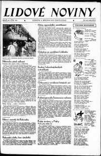 Lidov noviny z 4.3.1933, edice 2, strana 1