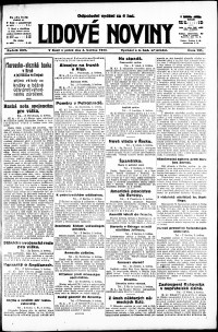 Lidov noviny z 4.5.1917, edice 2, strana 1