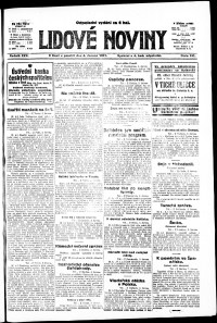 Lidov noviny z 4.6.1917, edice 2, strana 1
