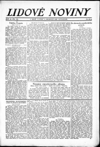 Lidov noviny z 4.12.1923, edice 2, strana 1