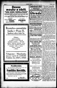 Lidov noviny z 5.2.1921, edice 1, strana 6