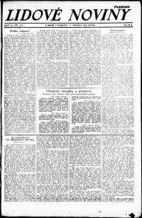 Lidov noviny z 5.2.1923, edice 1, strana 6