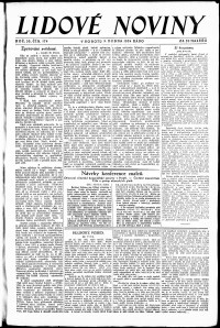 Lidov noviny z 5.4.1924, edice 1, strana 1