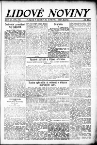 Lidov noviny z 5.5.1920, edice 1, strana 9