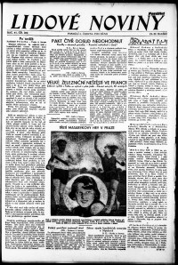 Lidov noviny z 5.6.1933, edice 1, strana 1
