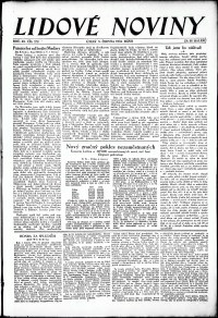 Lidov noviny z 5.6.1934, edice 1, strana 1