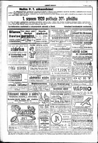 Lidov noviny z 5.8.1920, edice 1, strana 8