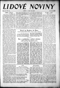 Lidov noviny z 5.9.1934, edice 2, strana 1