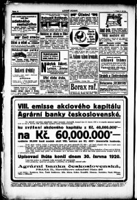 Lidov noviny z 6.6.1920, edice 1, strana 12