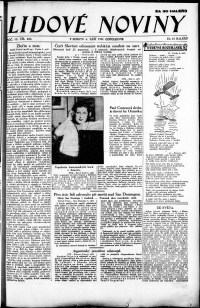 Lidov noviny z 6.9.1930, edice 2, strana 1