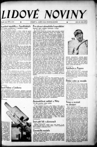 Lidov noviny z 6.9.1932, edice 2, strana 1