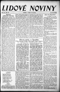 Lidov noviny z 6.10.1934, edice 1, strana 1