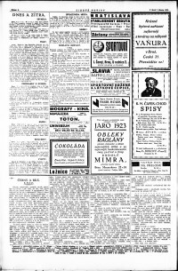 Lidov noviny z 7.3.1923, edice 1, strana 4