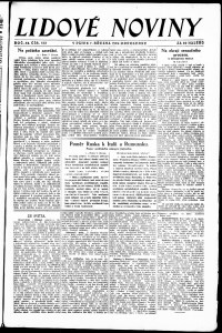 Lidov noviny z 7.3.1924, edice 2, strana 1