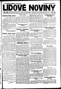 Lidov noviny z 7.4.1917, edice 2, strana 1