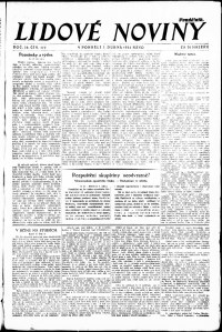 Lidov noviny z 7.4.1924, edice 1, strana 1