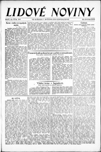 Lidov noviny z 7.5.1924, edice 2, strana 1